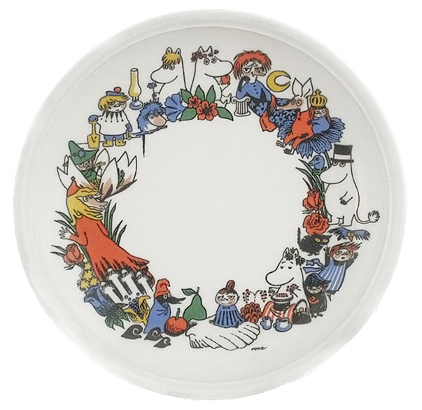 Moomin children plate by Arabia - Moomin