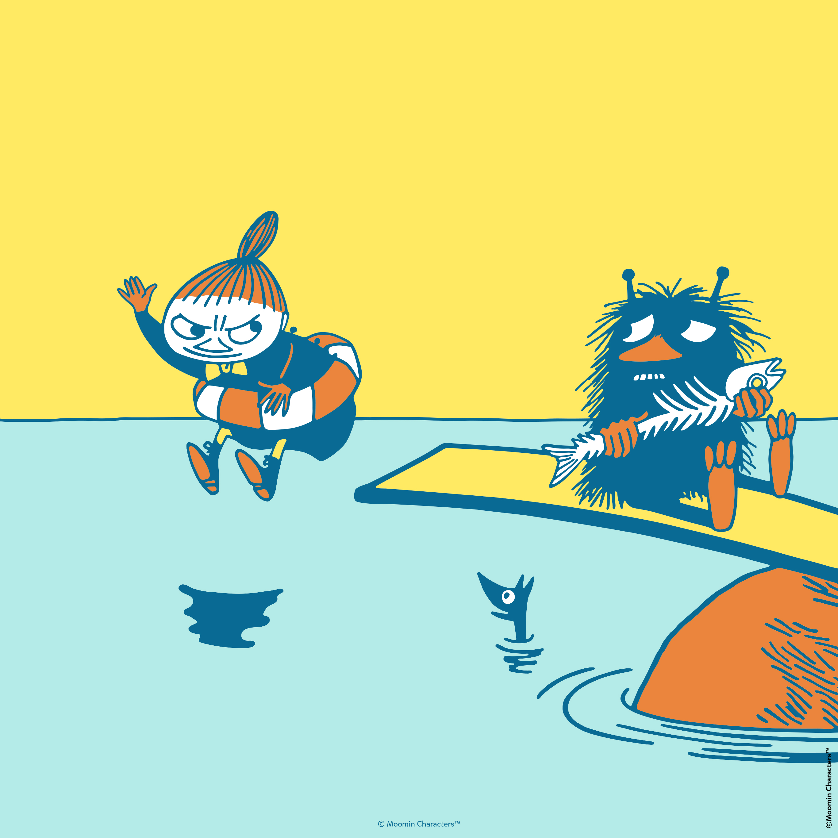 Show your support for #OURSEA with free Moomin wallpapers